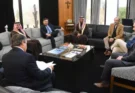 Gustavo Sáenz recibió al embajador de Arabia Saudita para avanzar en inversiones mineras, agroindustriales y de salud
