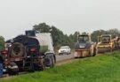 Salta repara la Ruta Nacional 9/34 entre Rosario de la Frontera y Metán con fondos propios