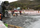 Alerta en el Portezuelo: comenzó el hormigonado en el acceso al cerro San Bernardo y cambian las reglas de tránsito