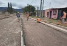 La Municipalidad avanza con la pavimentación en la avenida Ángel Vargas para beneficiar a la zona sudeste